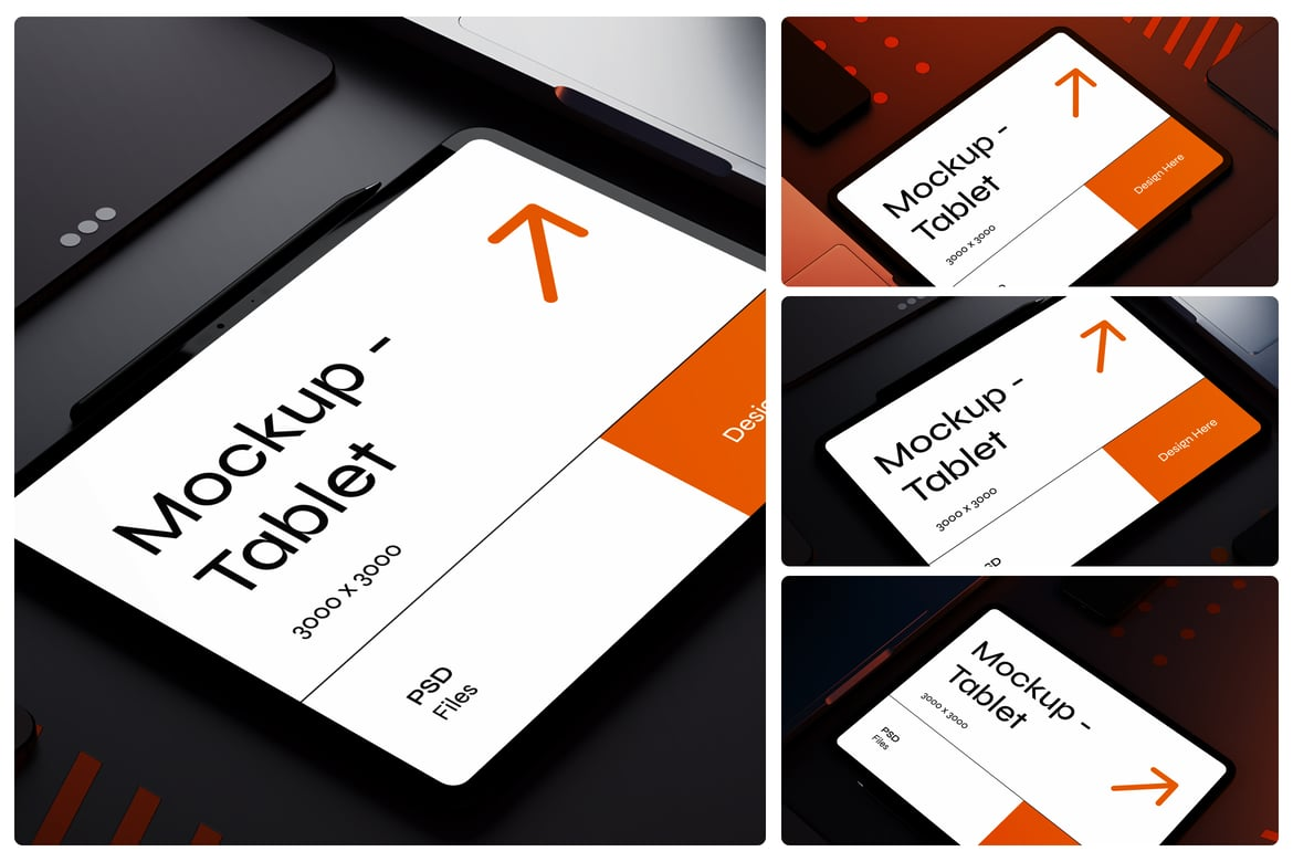 Warm Bright Sun Tablet Mockup（438885）-技能树
